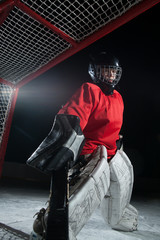 Hockey goalkeeper