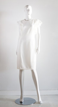 White Cotton Dress