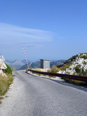 Straße im Nationalpark Biokovo