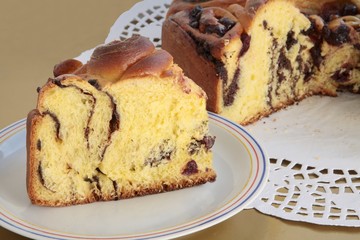 homemade tasty sweet bun