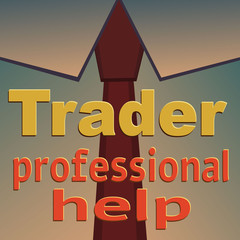 Tie the trader with professional assistance/ Tie trader professional help specialist who during the time learned how to make money on the stock market! 