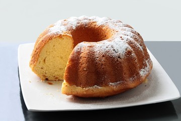 homemade tasty sweet bun