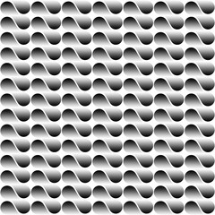 Gray wavy abstract pattern