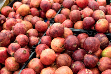 Granate closeup background