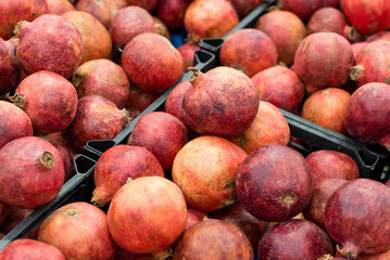 Granate closeup background