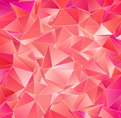 Fototapeta premium Abstract background, mosaic triangulated
