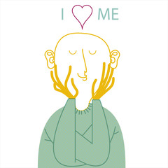 Love yourself and be happy.
Serie of conceptual illustrations.