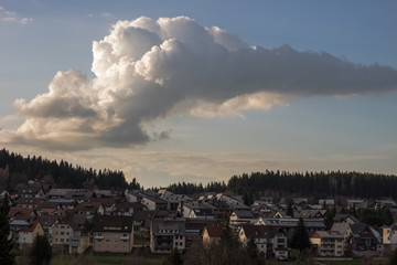 Panorama vom Kurort Schönwald im Schwarzwald