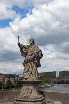 Der Brückenheilige Johannes von Nepomuk