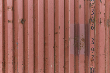 Texture of an old metal container