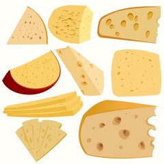 Set of cheese