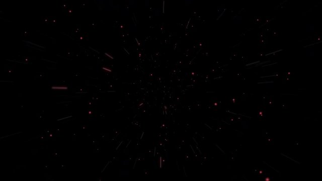 Abstract Background Black and Red Star Space travelling and speed of light