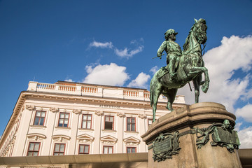 Fototapeta na wymiar Albertina, Museum im Habsburger Palais, Wien