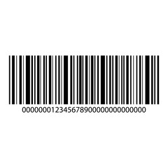 Barcode vetor icon