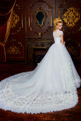 bridal long dress