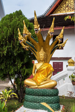 Laos - Luang Prabang - Wat Mai (Vatmay)
