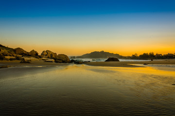 Sunset Beach of Ferrugem