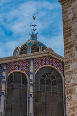 Obraz premium Markthalle (Mercado Central) Valencia Detailansicht