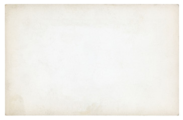 Vintage paper background isolated - (clipping path included)