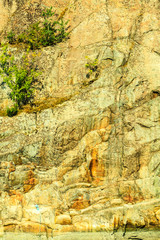 Natural shot of rock stone textured wall