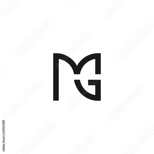  MG logo  icon monogram Im genes de archivo y vectores 