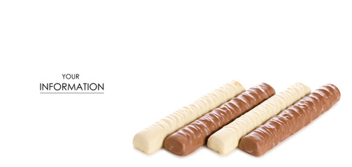 Chocolate bar stick pattern