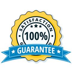 100% Satisfaction Guaranteed illustration