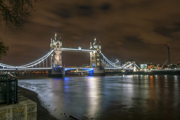 Obraz premium London, UK, 31 October 2012: Tower Bridge