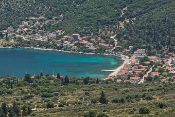 Amazing Landscape of Agia Effimia town, Kefalonia, Ionian islands, Greece