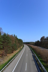 Naklejka premium A45 bei Rodenbach-Hessen