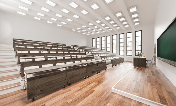 Empty Auditorium Rendering