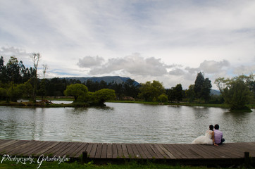 Fototapeta premium Matrimonio, Paisaje, amor 