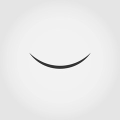 Smile Vector Template Design Illustration