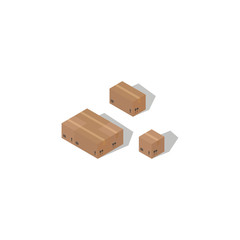 Isometric modern warehouse object