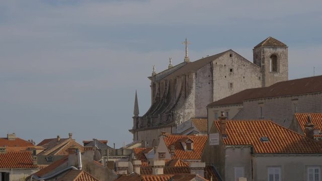 St Ignatius Church and rooftops