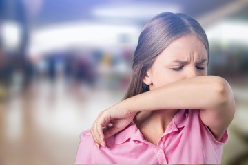 Coughing.