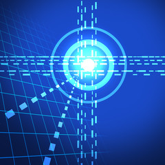 電子基盤　テクノロジー　半導体　電子　未来　電子回路　サイエンス