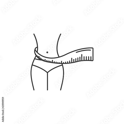 weight loss measurements template