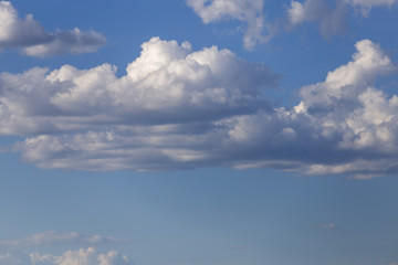 Beautiful summer clouds