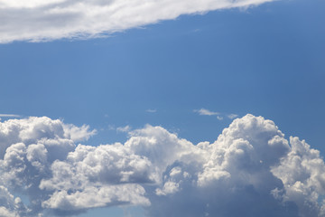Beautiful summer clouds