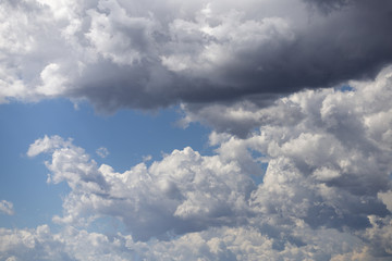 Obraz premium stormy summer clouds