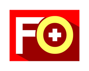 red typography initial letter typography typeset alphabet font image vector icon