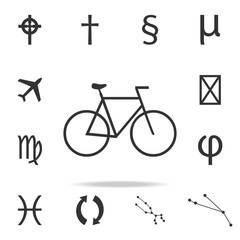 bicycle icon. Detailed set of web icons. Premium quality graphic design. One of the collection icons for websites, web design, mobile app