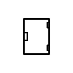 book icon. Element of minimalistic icons for mobile concept and web apps. Thin line icon for website design and development, app development