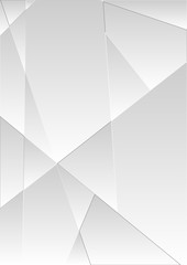 Abstract grey technology polygonal background