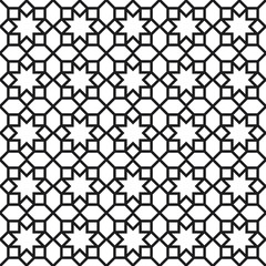 Background with seamless pattern in islamic style