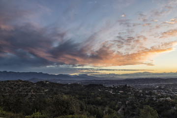 Sunrise in Los Angeles