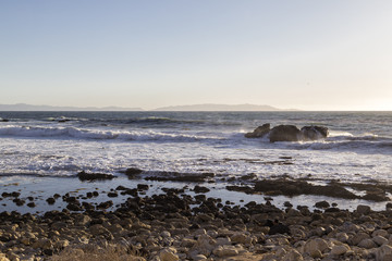 The Splash in the Sea