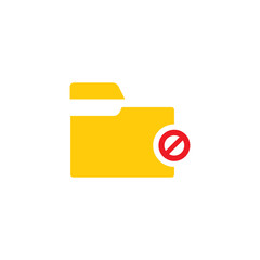 Block Folder Icon Design