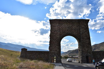 Roosevelt Arch, Yellowstone National Park, Architecture, Montana, Landmarks